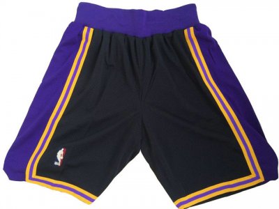 Maillot De Basket Los Angeles Lakers Mesh Noir Short